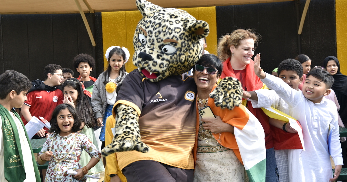 ISG Jubail Celebrates International Day and Reveals New Jaguar Mascot ...